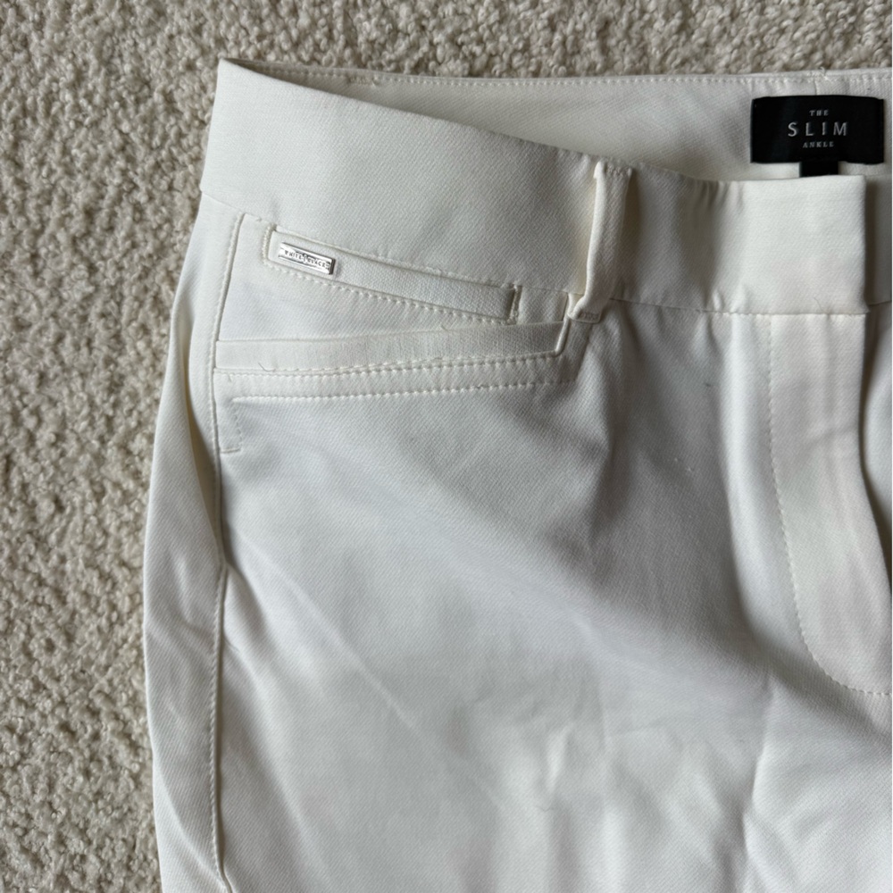 GAP Women's Slim Fit Cream Pants